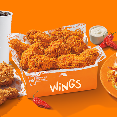 Popeyes order online outlet