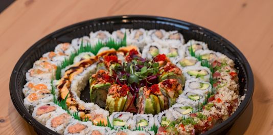 Sushi delivery clearance