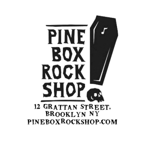 Rocking box. Rocky shop logo. Pine Box boys.