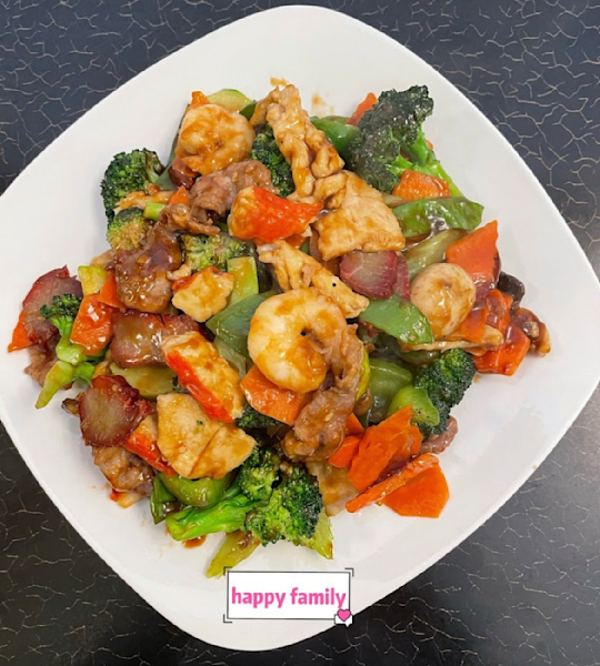 Happy family chinese on sale food