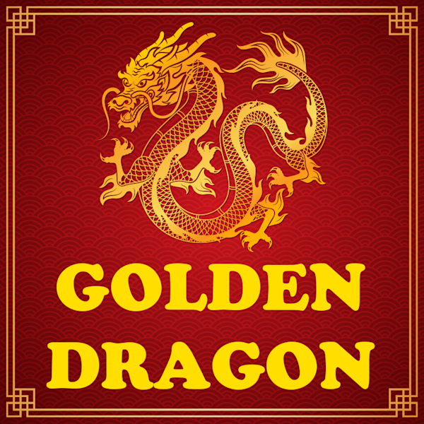 Golden dragon chinese top
