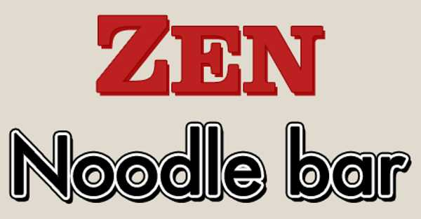 Zen Noodle Bar Delivery Menu | Order Online | 668 E 3rd Ave San