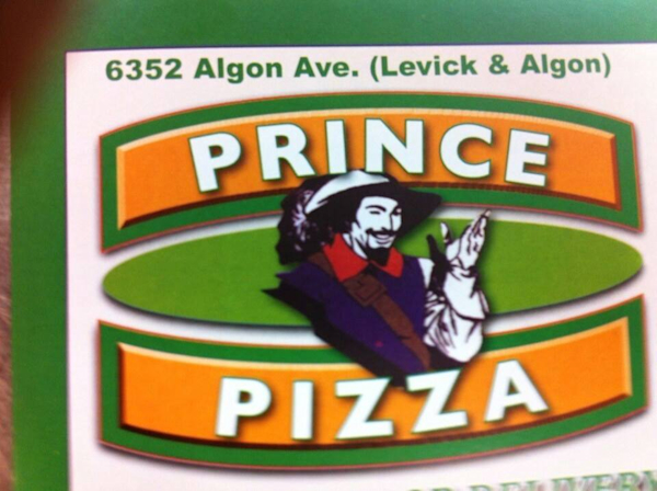 Prince pizza top
