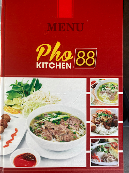 Pho top 88 menu