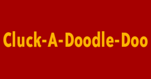 Cluck-A-Doodle-Doo Delivery Menu | Order Online | 24 E 12th ...
