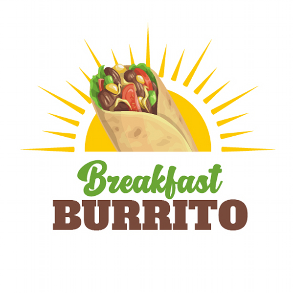 clipart breakfast burrito