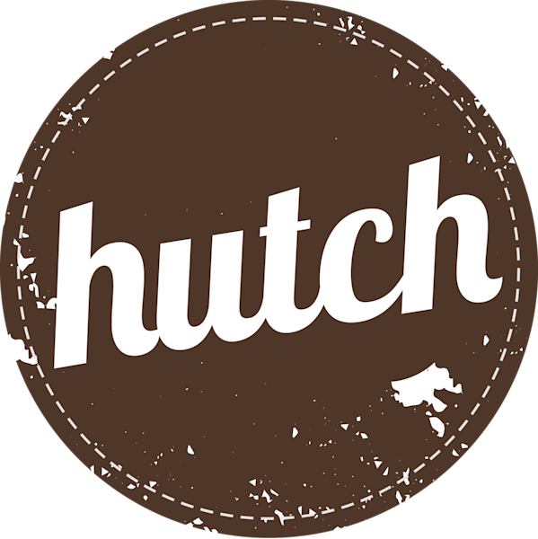 Hutch Mountain Short Sleeve T-Shirt (Grey, Large Logo)