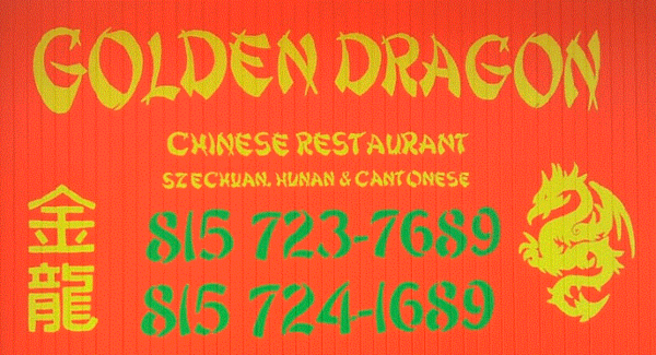 Golden dragon chinese restaurant outlet