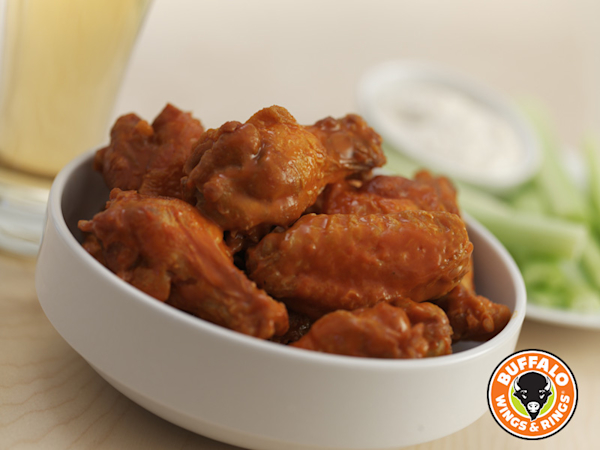 Buffalo Wings and Rings prepared for Big Game