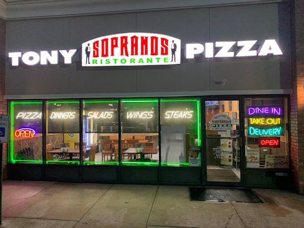 Tony soprano pizza hot sale