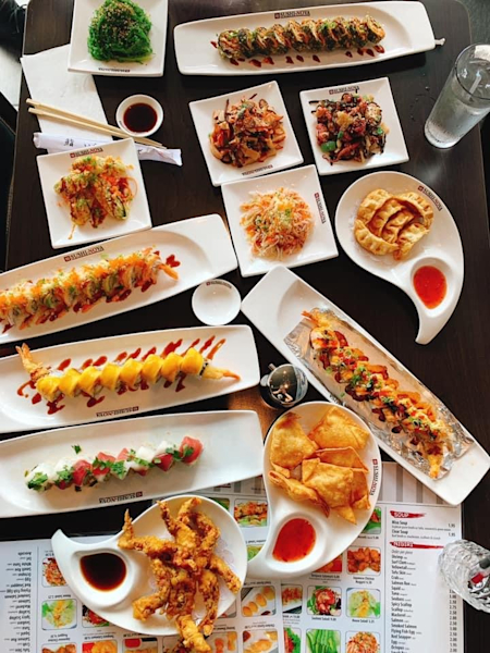Nova 2024 sushi menu