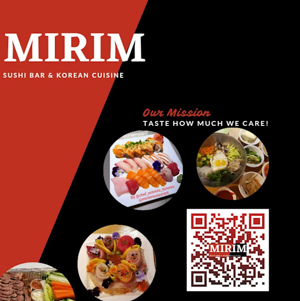 A sushi japanese and top korean restaurant