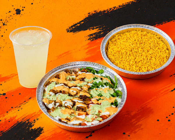 Chicken and Rice Delivery Menu | Order Online | 3004 Cullen St