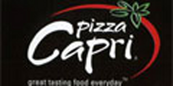 Pizza sales capri menu