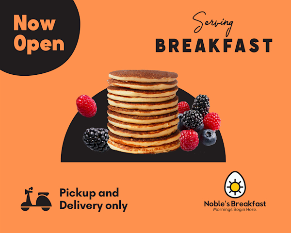 Breakfast Nearby For Delivery or Pick Up
