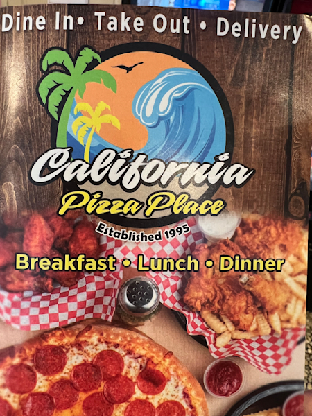 California Pizza Place Delivery Menu Order Online 1770 S