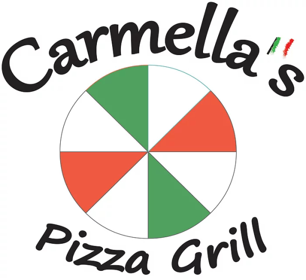Carmella's pizza top