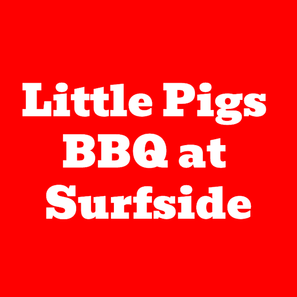 Little pigs bbq hot sale
