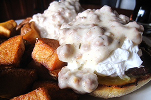 Order Redneck Eggs Benedict food online from Berry Fresh Cafe store, Jupiter on bringmethat.com