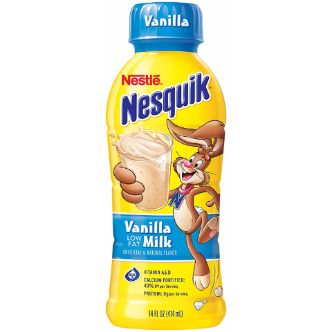 Order Nesquik Vanilla Milk 14oz food online from 7-Eleven store, Aurora on bringmethat.com