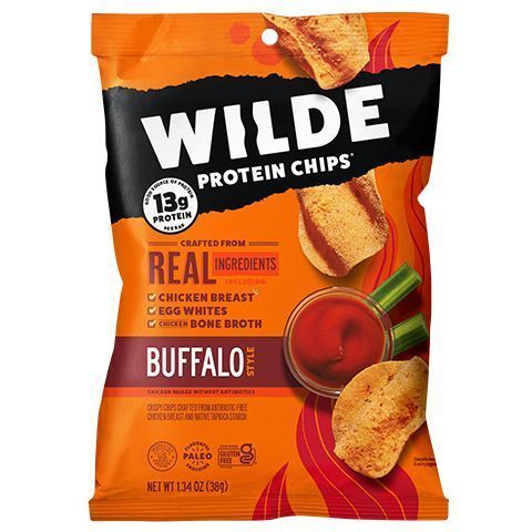 Order Wilde Protein Chips Buffalo Style 1.34oz food online from 7-Eleven store, Arlington on bringmethat.com