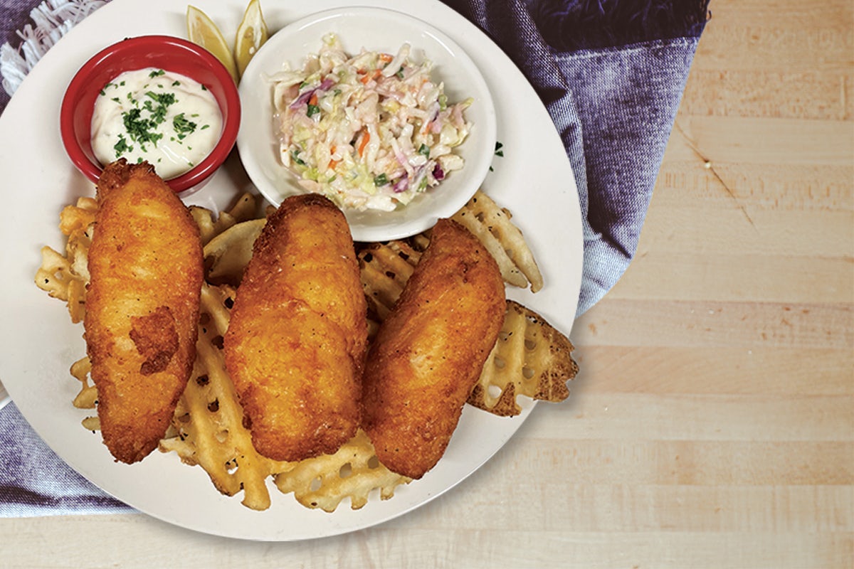 Order FISH & CHIPS   food online from Old Chicago 66 store, Lakewood on bringmethat.com
