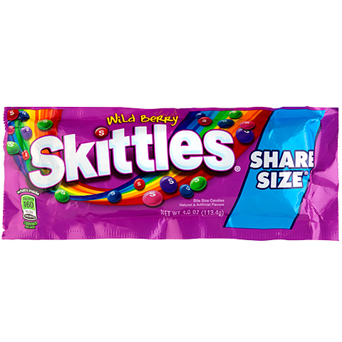 Order Skittles Wildberry Share Size 4oz food online from 7-Eleven store, Lynchburg on bringmethat.com