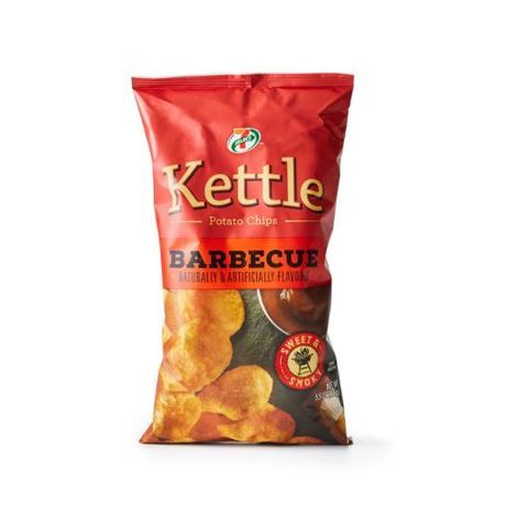 Order 7 Select Kettle BBQ Potato Chips 5.5oz food online from 7-Eleven store, Natick on bringmethat.com
