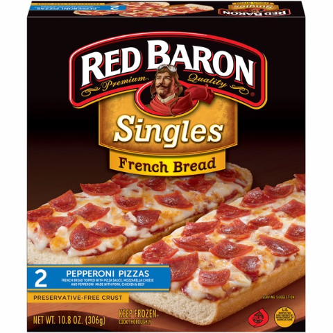 Order Red Baron French Bread Pepperoni Pizza 10.8oz food online from 7-Eleven store, Arlington on bringmethat.com