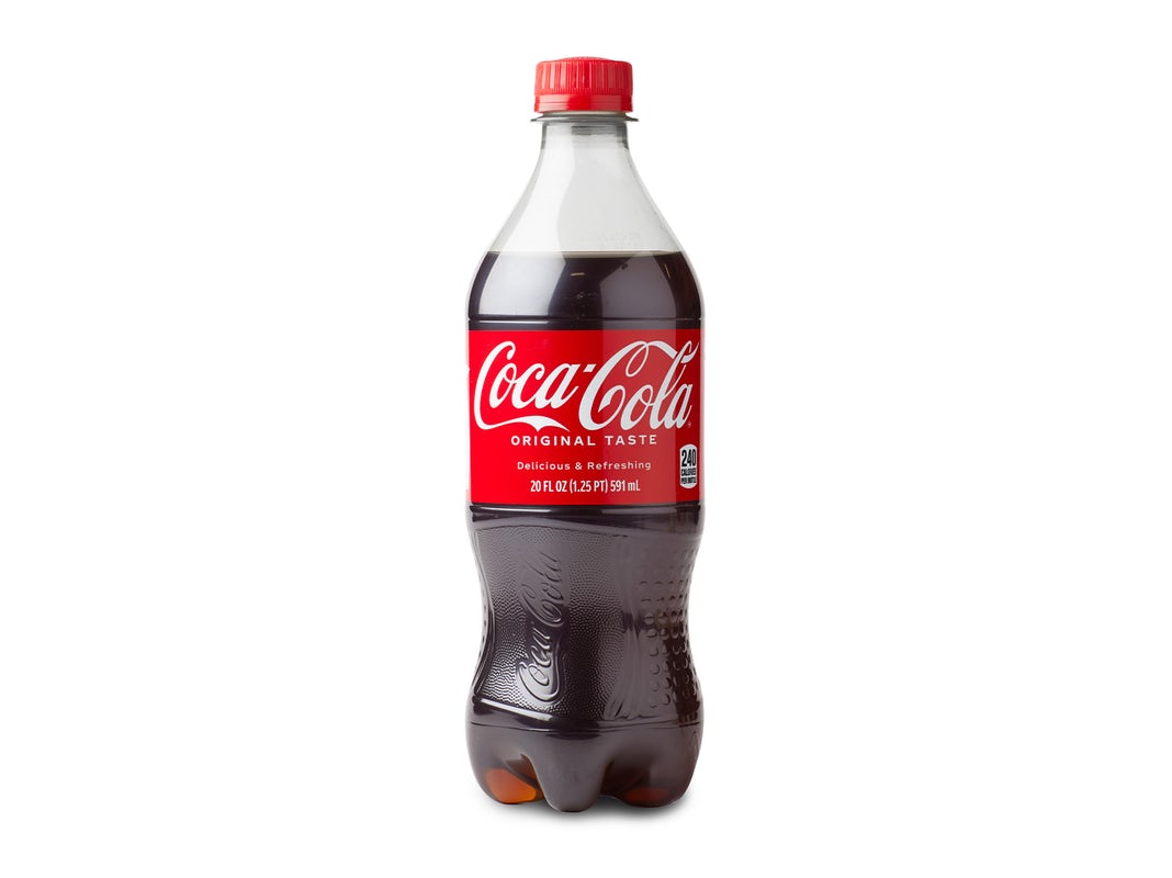 Order Coca-Cola® 20 oz Bottle Beverage food online from Qdoba Mexican Eats store, Murray on bringmethat.com