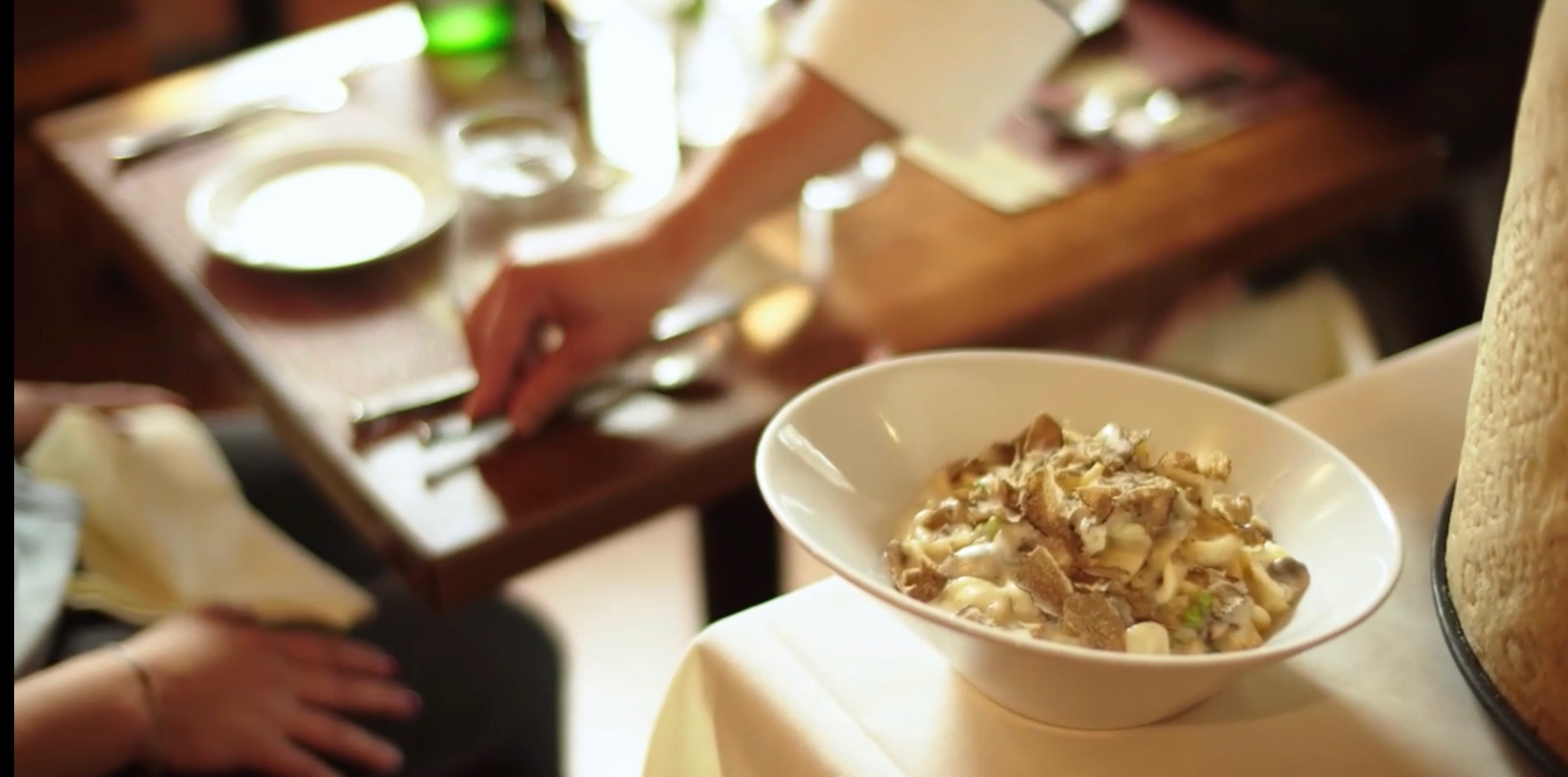 Order Homemade Orecchiette Noodles & Imported Alba Black Truffles food online from Tramonto Bistro store, Malibu on bringmethat.com