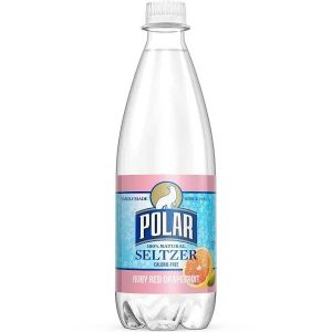 Order Polar Seltzer Ruby Red Grapefruit 20z food online from 7-Eleven store, Natick on bringmethat.com