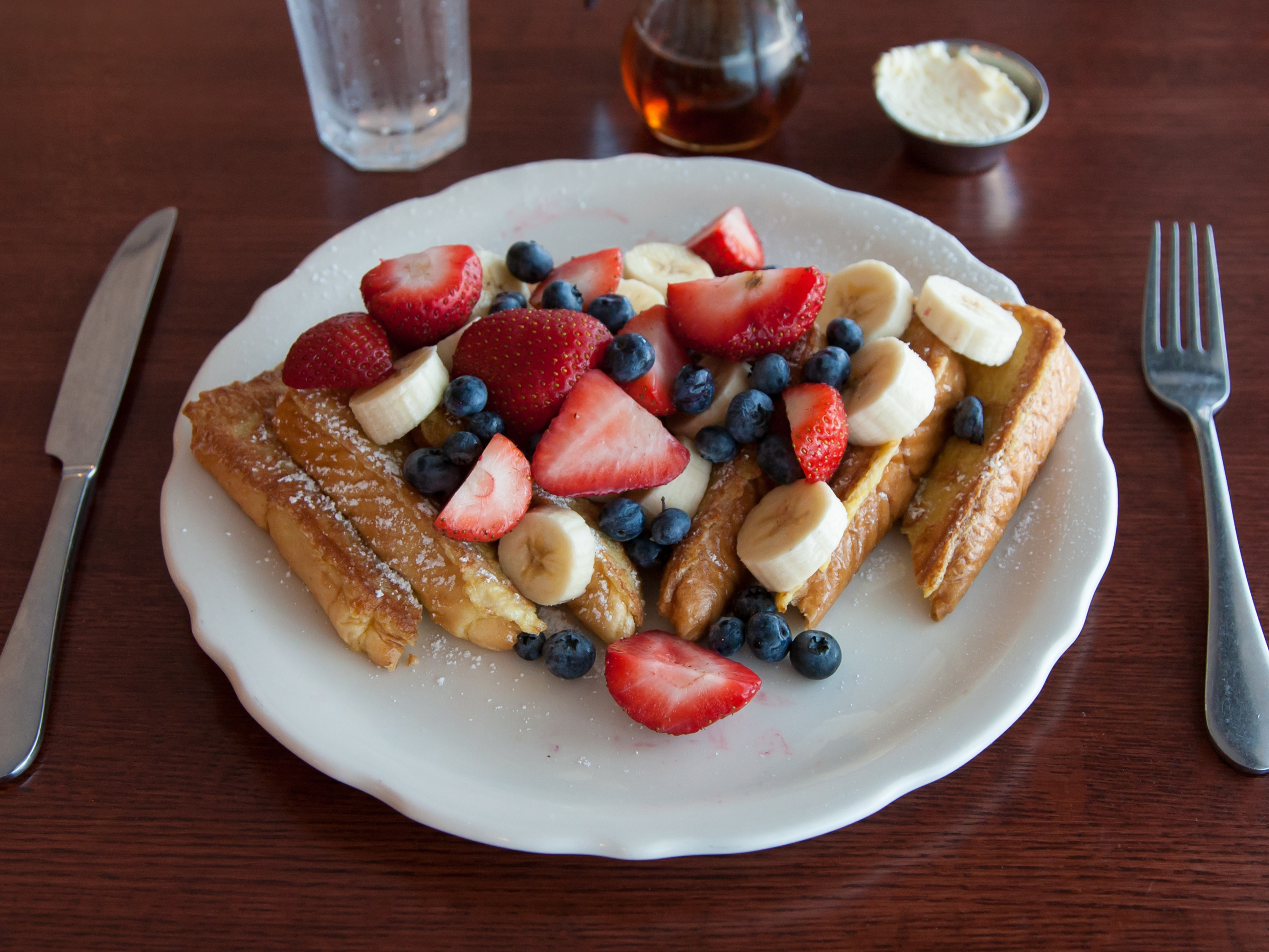 Order San Diego French Toast food online from Richard Walker's store, Schaumburg on bringmethat.com
