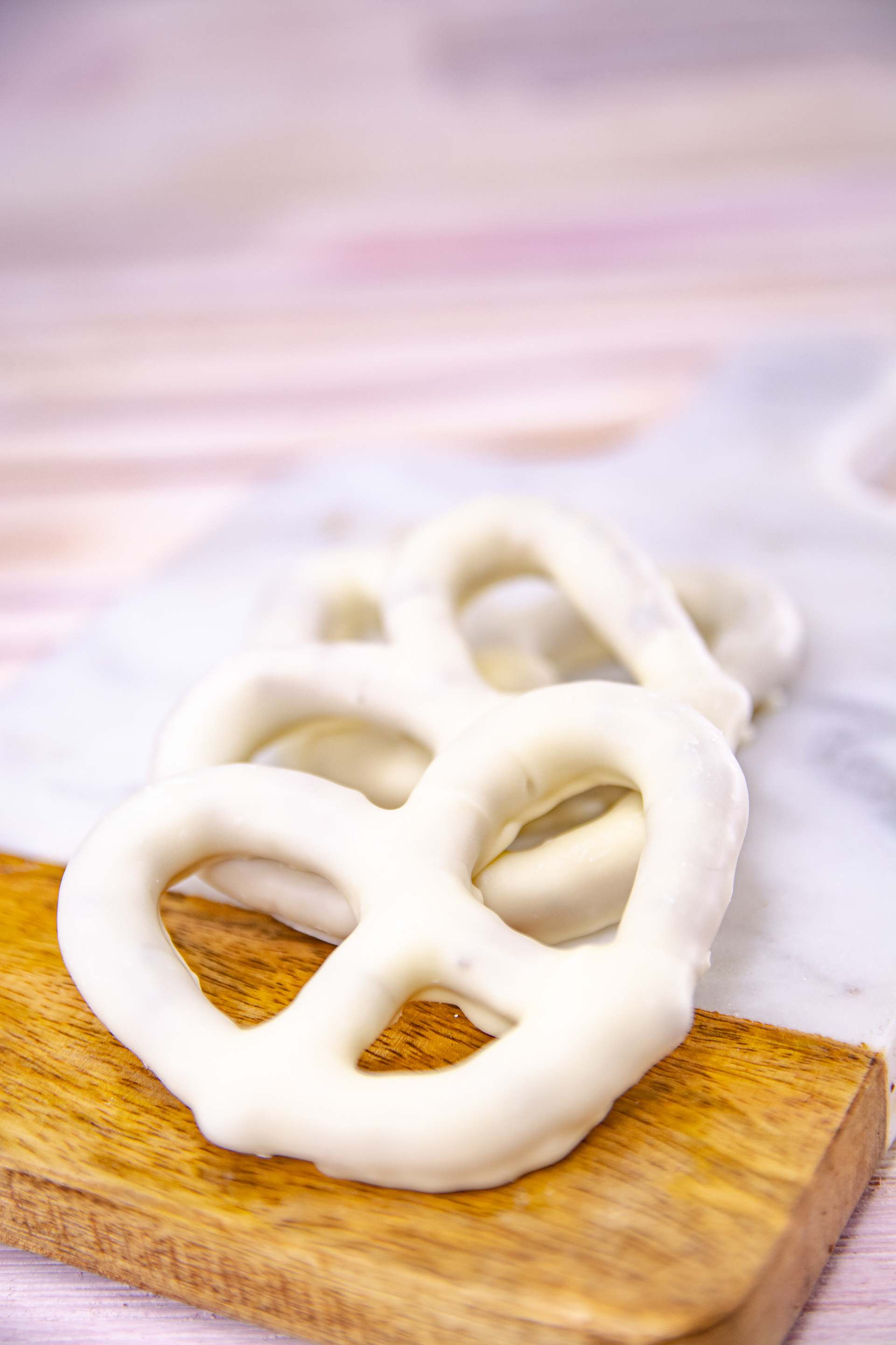 Order Chocolate Pretzels White, 4 Bags food online from Wockenfuss Candies store, Columbia on bringmethat.com