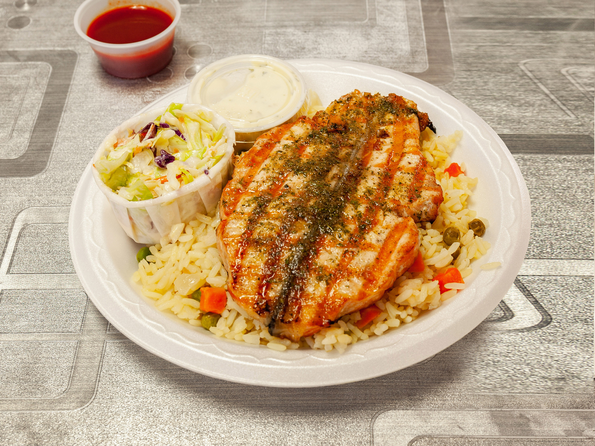 Order Salmon Charbroiler food online from Catch 21 store, Los Angeles on bringmethat.com