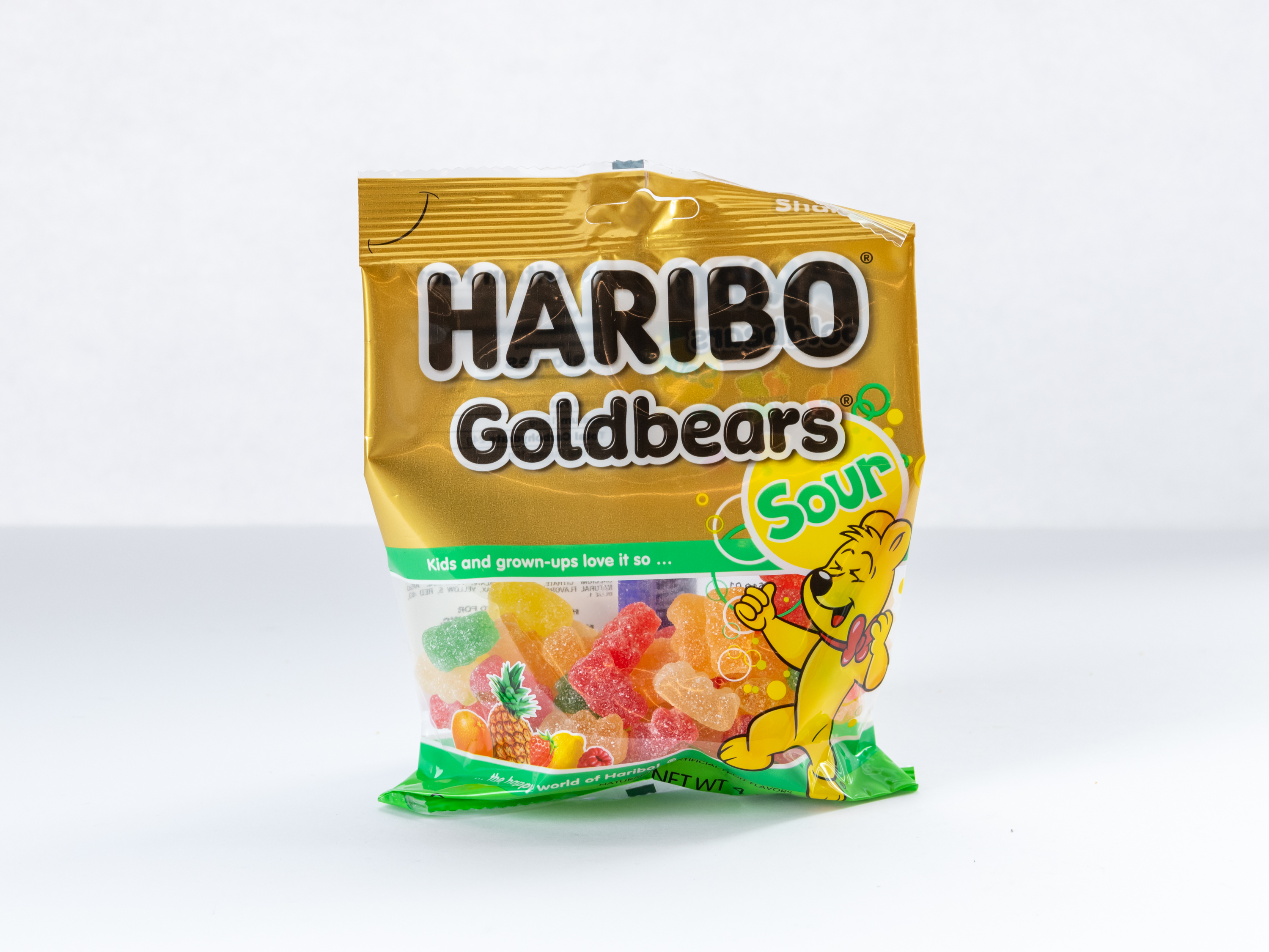 Order Haribo Gummi Gold Bears Sour 4.5 oz. food online from Loop store, Atherton on bringmethat.com