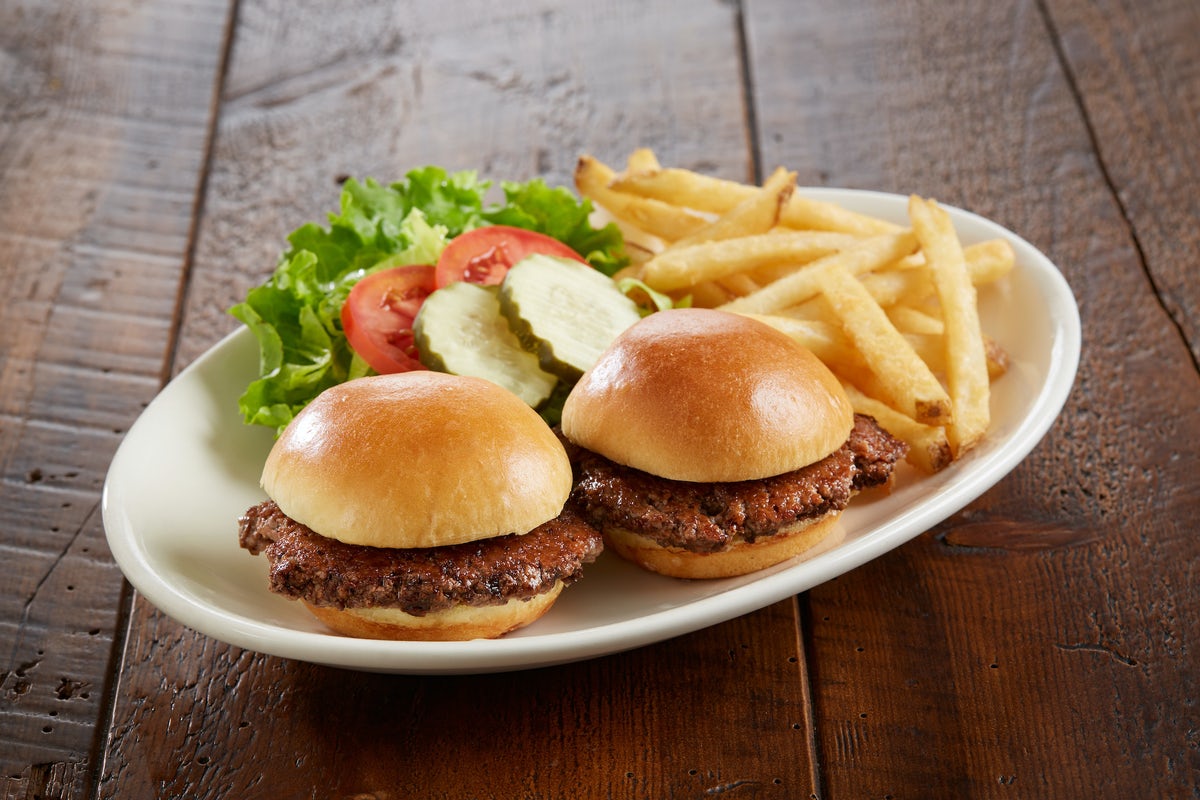 Order Kids' Mini Burgers food online from BJ's Restaurant & Brewhouse store, Waco on bringmethat.com