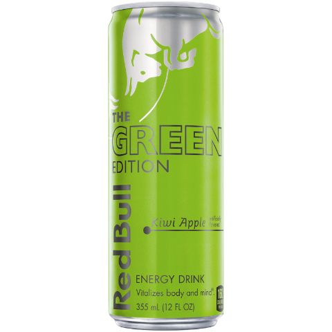Order Red Bull Green Edition, Kiwi Apple 12oz food online from Circle K And Liquors store, Fontana on bringmethat.com