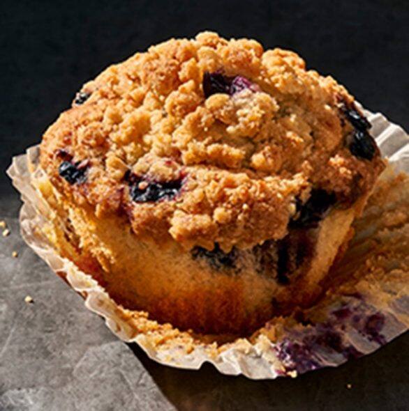 Order Blueberry Muffin food online from Panera store, Virginia Beach on bringmethat.com