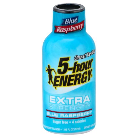 Order 5-Hour Energy Extra Strength Blue Raspberry 2.5oz food online from 7-Eleven store, Willis on bringmethat.com