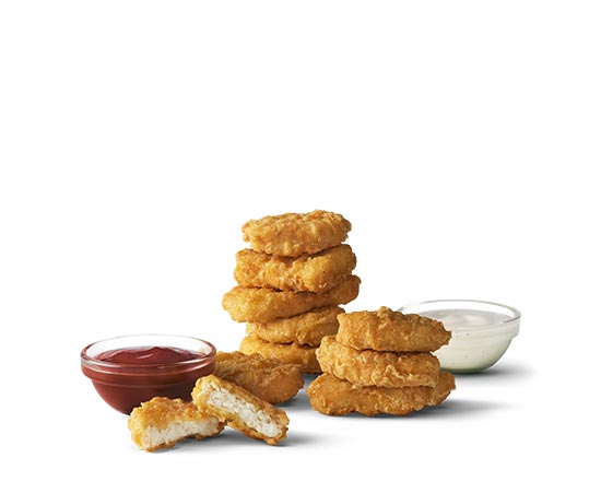 Order 10 Piece McNuggets food online from McDonald's store, Cincinnati on bringmethat.com