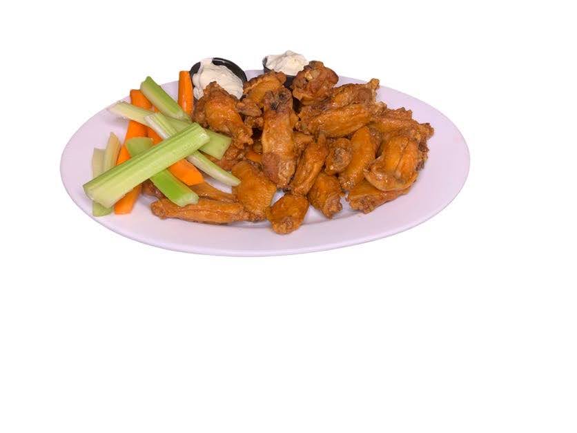 Order Wings (25) food online from Changing Times store, Bay Shore on bringmethat.com