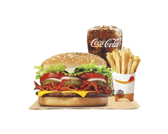 Order WHOPPER® with Bacon & Cheese food online from Burger King store, Thomasville on bringmethat.com