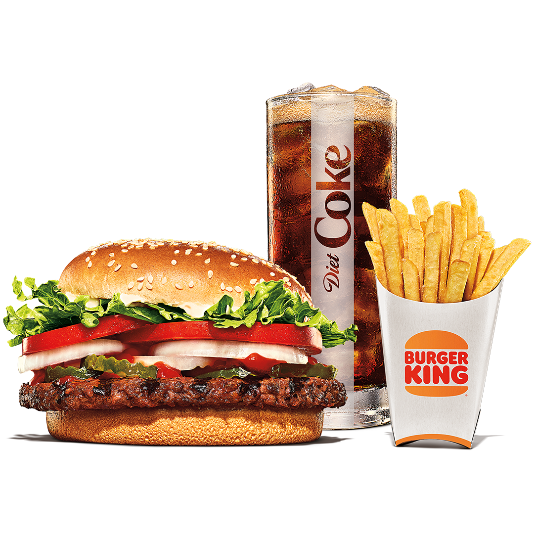 Order Impossible™ Whopper Meal food online from Burger King store, Yuba City on bringmethat.com