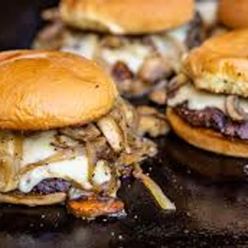 Louisiana Burger from Roma Pizza