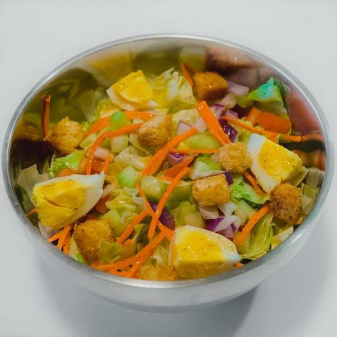 Order KJ's Chopped Salad food online from Kuya Ja Lechon Belly store, Kensington on bringmethat.com
