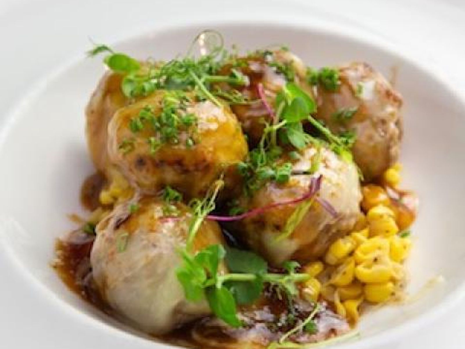 Order Wagyu Beef Meatballs food online from Takumi Hibachi Sushi & Lounge store, Bay Shore on bringmethat.com