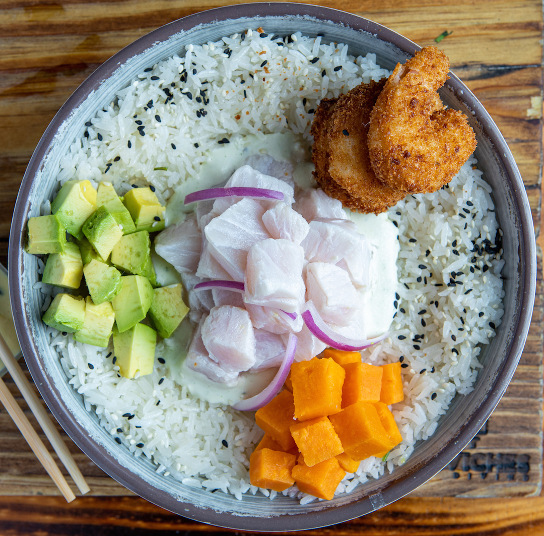 Order Corvina Ceviche Bowl food online from Divino Bowl store, Miami on bringmethat.com