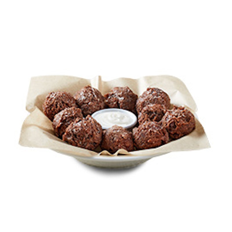 Order Double Chocolate Pancake Puppies food online from Denny's store, Thomasville on bringmethat.com