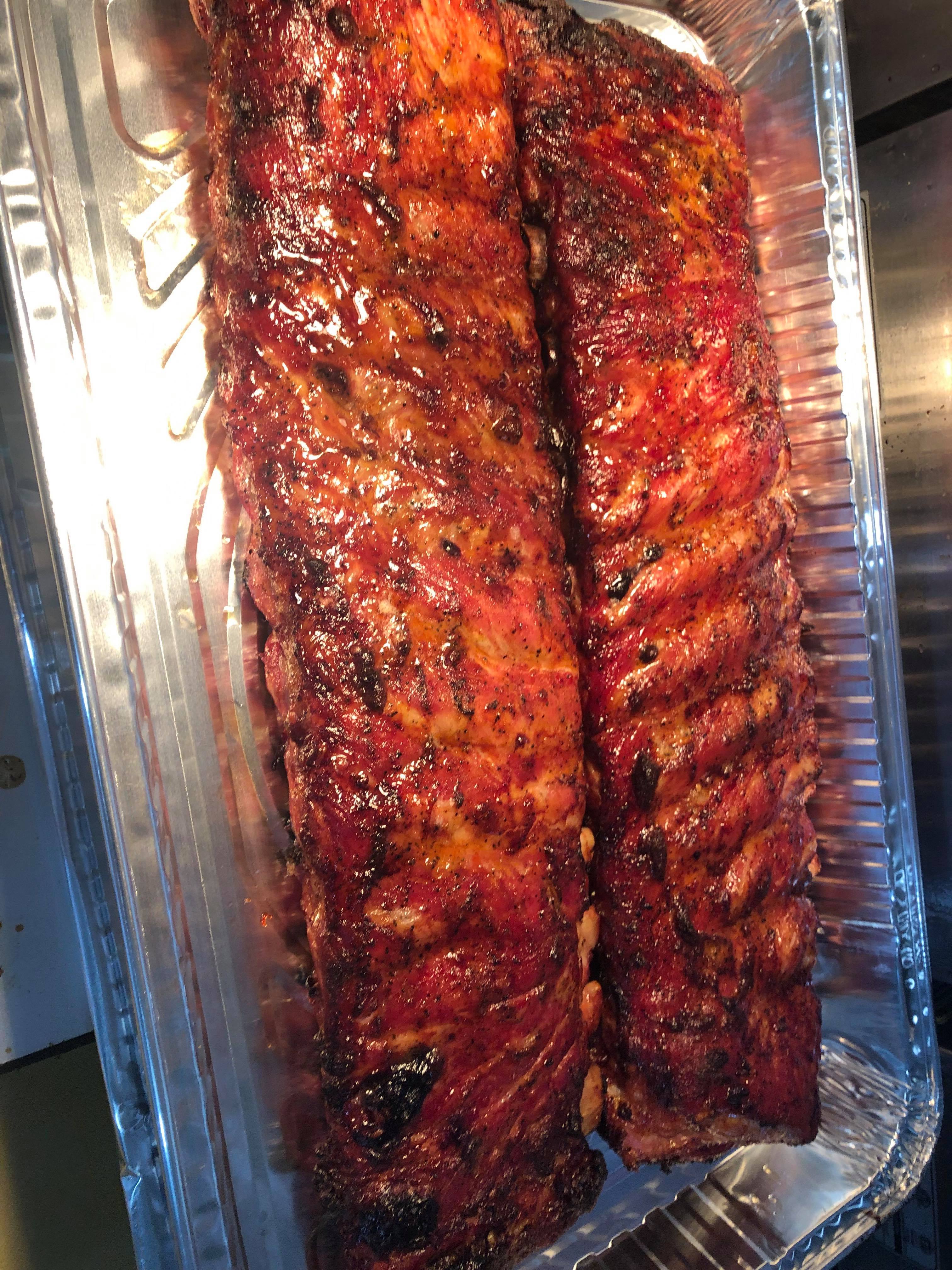 Order 1 Whole Rack of Pork Rib food online from The Corner 10Th store, Long Beach on bringmethat.com
